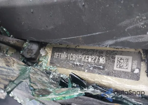 2023 Ford F-150 Xl из США, поврежденный, VIN 1FTMF1CB5PKE02713